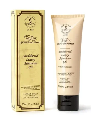 Taylor of Old Bond Street Sandalwood gel po holení 75 ml Zlevněný