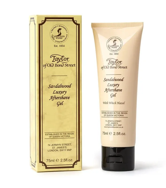 Taylor of Old Bond Street Sandalwood gel po holení 75 ml Zlevněný