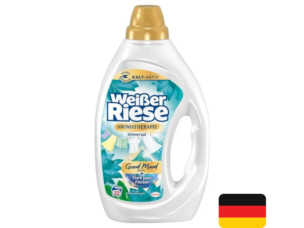 Weisser Riese prací gel 22 dávek Universal Aromatherapie 990 ml Jen Po Omezenou Doba