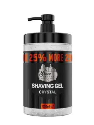 Zlevněný Shave Factory Crystal gel na holení 1250 ml