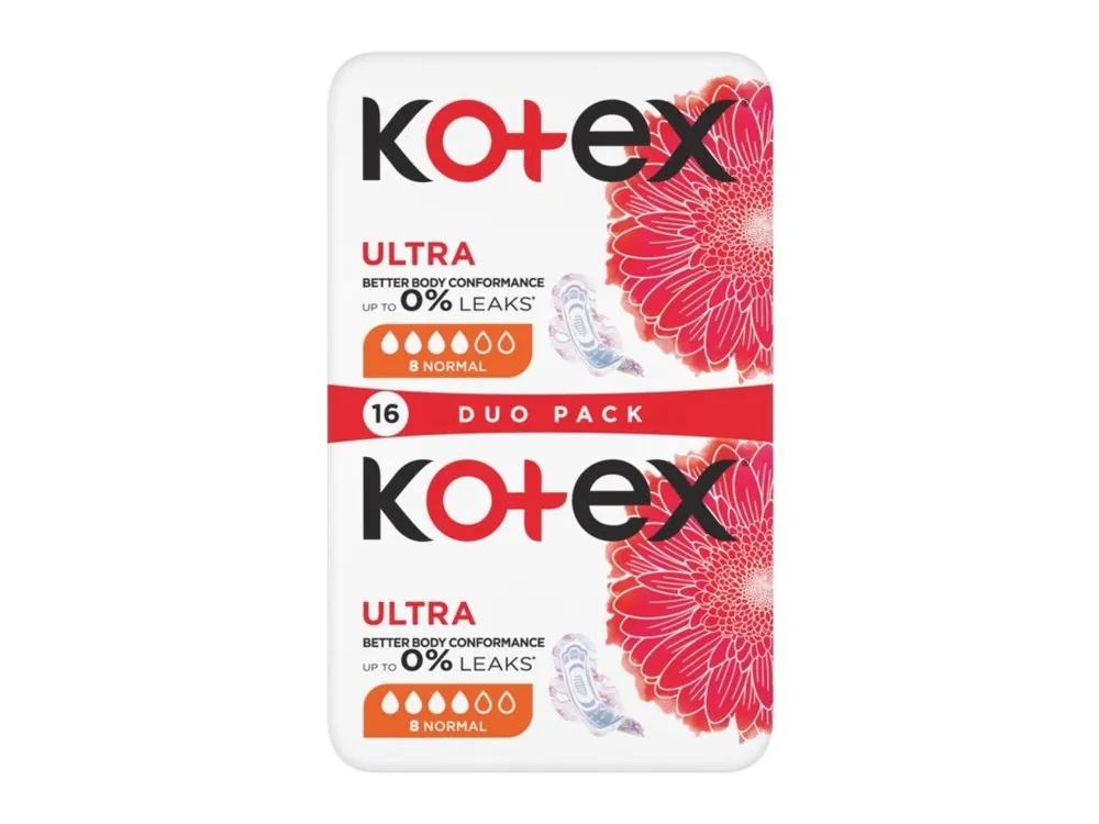 Kotex vložky Ultra Normal 16 ks Akce
