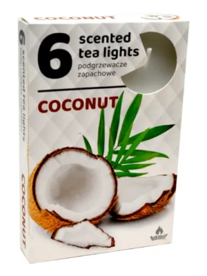 Nakupujte Hned Admit čajové svíčky 6 ks Coconut