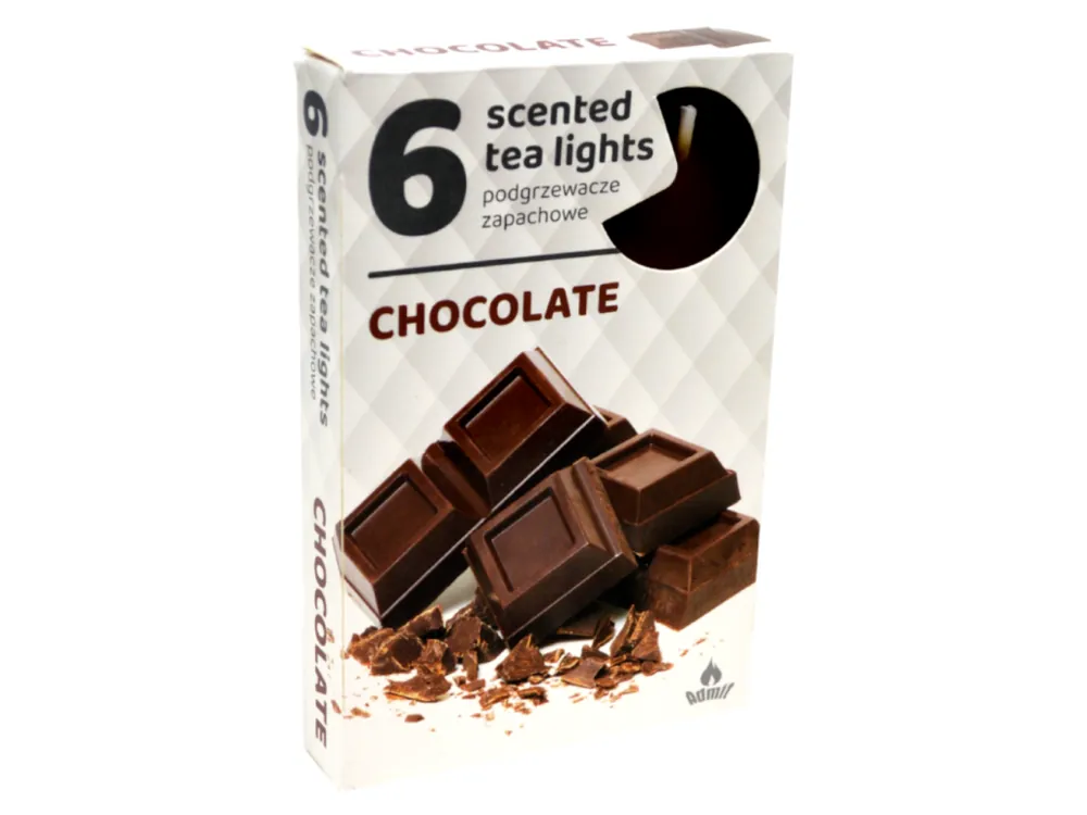 Kup Teď Admit čajové svíčky 6 ks Chocolate