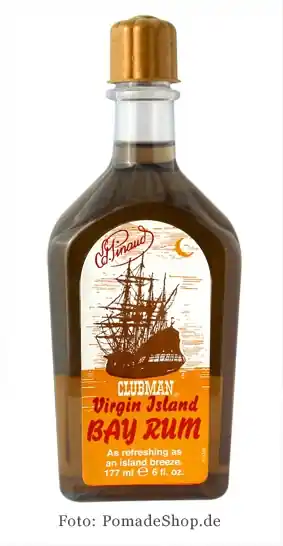Super Cena Clubman Virgin Island Bay Rum, voda po holení 177 ml
