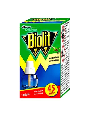 Biolit náhradní náplň do elektrického odpařovače 27 ml = 45 nocí Nakupujte Hned