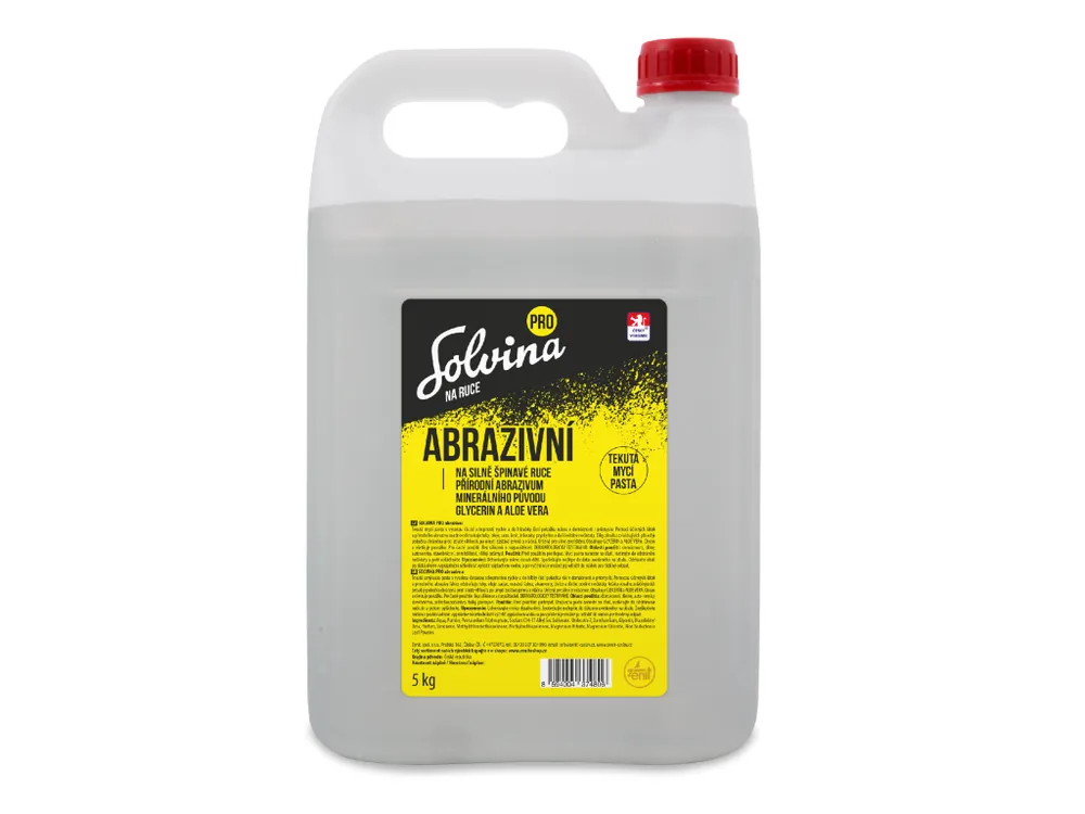 Poslední Šance Solvina Pro abrazivní tekutá mycí pasta 5 kg