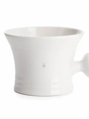 Finální Výprodej Mühle bílá miska na holení s rukojetí