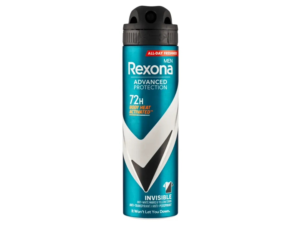 Rexona Men antiperspirant sprej 150 ml Advanced Protection Invisible Nejlepší Cena