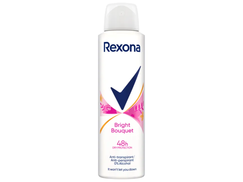 Must-Have Rexona antiperspirant sprej 150 ml Bright Bouquet