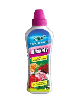 Agro hnojivo 1 l Muškáty a jiné balkonové květiny Nízká Cena