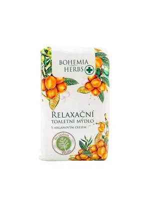 Bohemia Herbs toaletní mýdlo 100 g Relaxační s arganovým olejem Sezónní Sleva