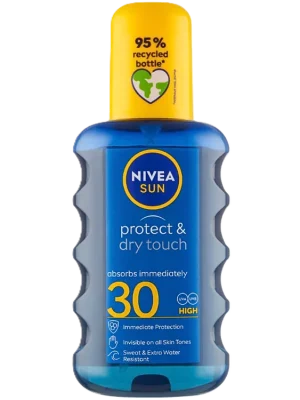 Nivea Sun Protect & Dry Touch sprej na opalování SPF 30 200 ml Rychlé Dodání