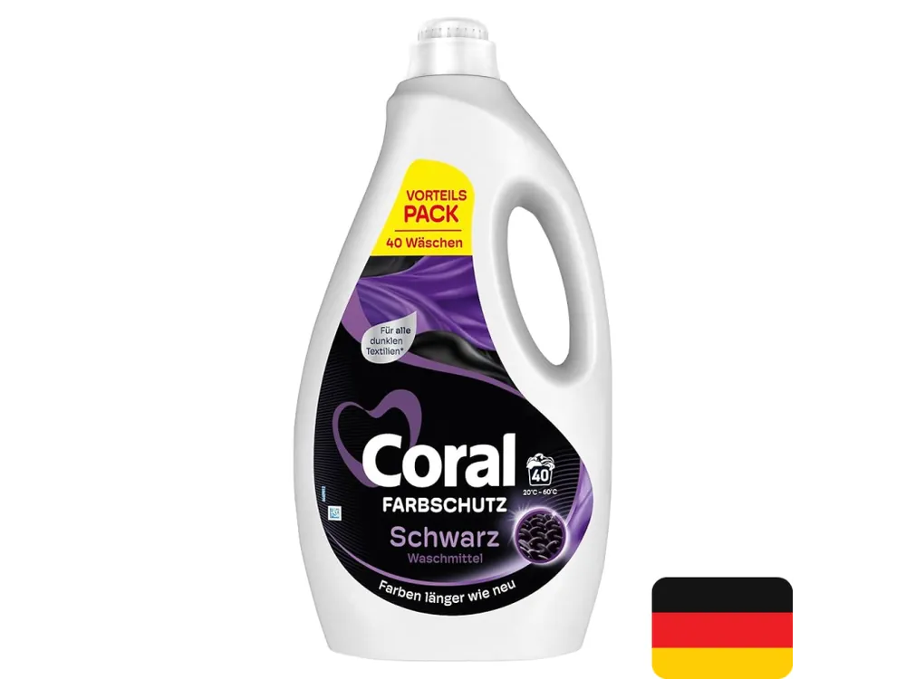 Akční Nabídka Coral prací gel 40 dávek Schwarz 2 l