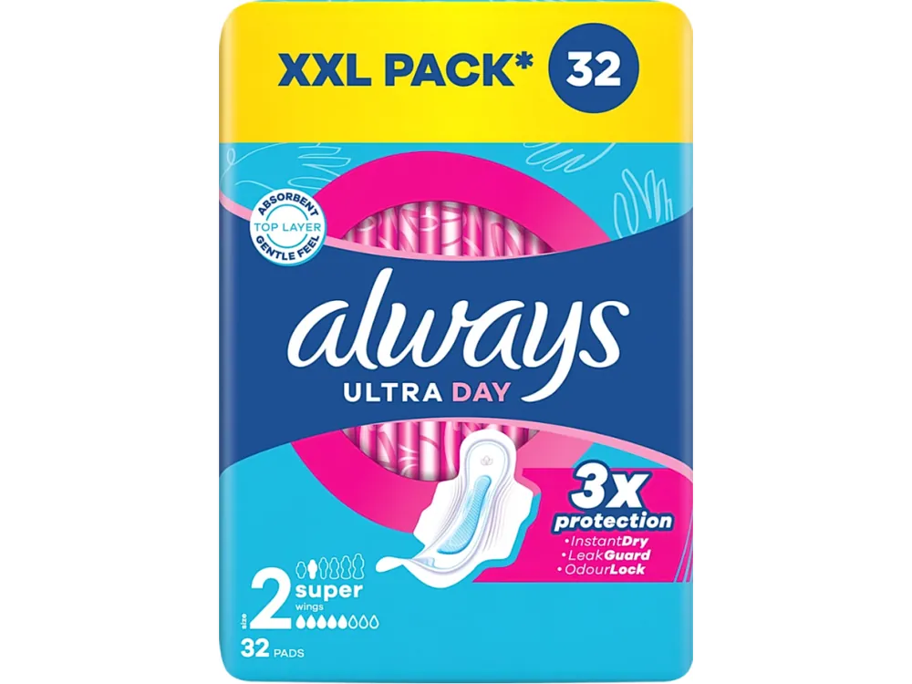 Always vložky 32 ks Ultra Super plus Cenová Bomba