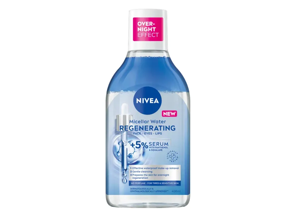 Odeslání Ihned Nivea micelární voda 400 ml Regenerating s 5% sérem panthenolu a skvalanu