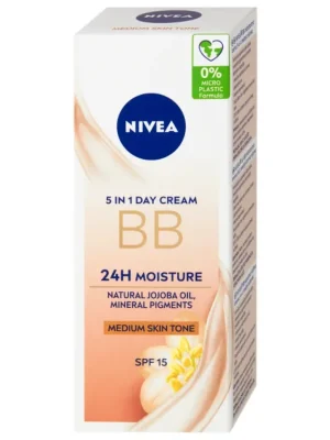 Nivea BB Cream 50 ml Střední tón pleti SPF15 Výprodej