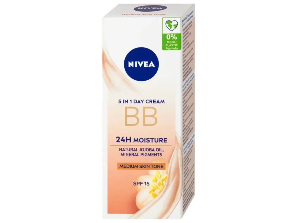 Nivea BB Cream 50 ml Střední tón pleti SPF15 Výprodej