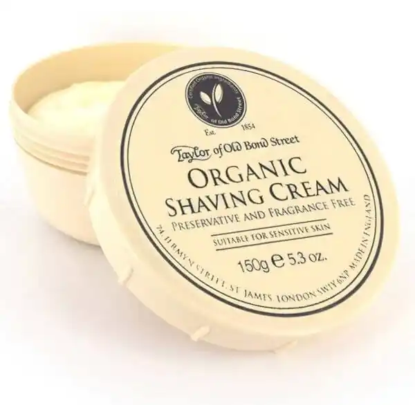 Aktuální Taylor of Old Bond Street Organic, krém na holení 150g