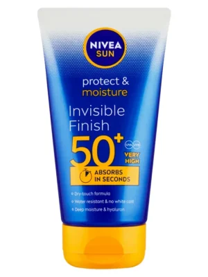 Nivea Sun Invisible Finish opalovací mléko SPF 50+ 150 ml Rychlé Dodání