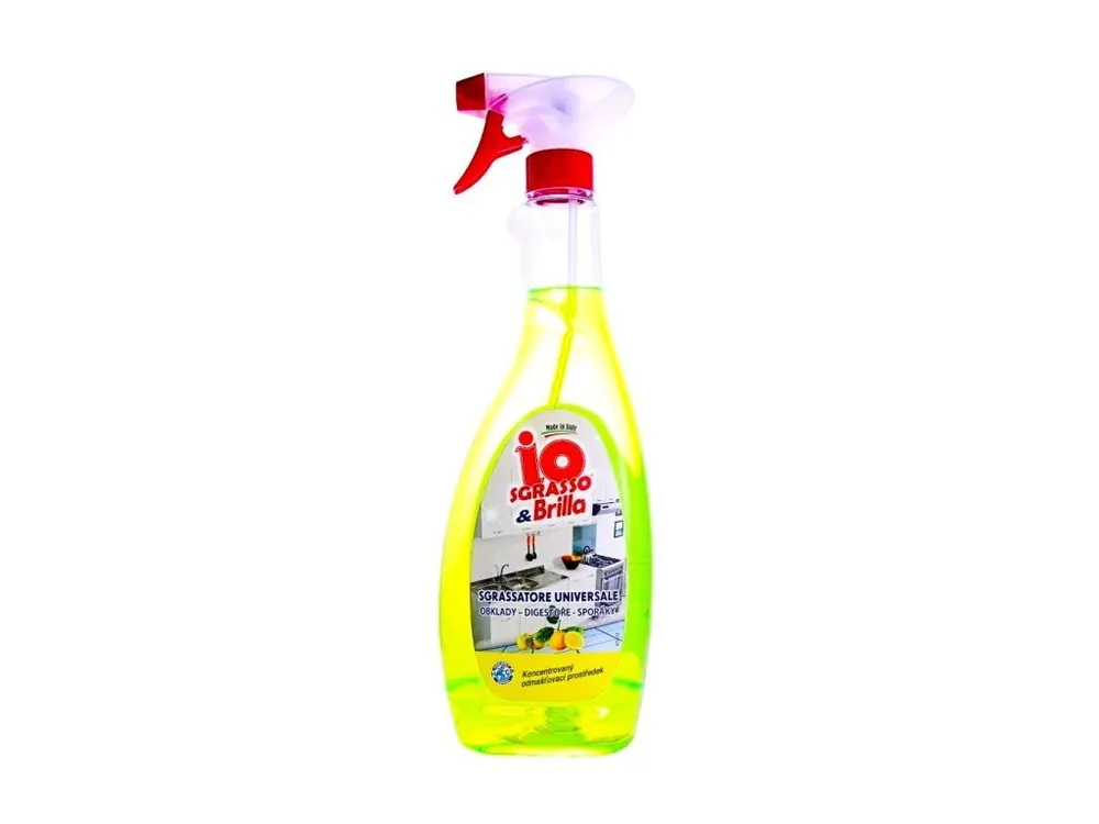 Nejprodávanější IO Sgrasso & Brilla koncentrovaný odmašťovací prostředek 750 ml