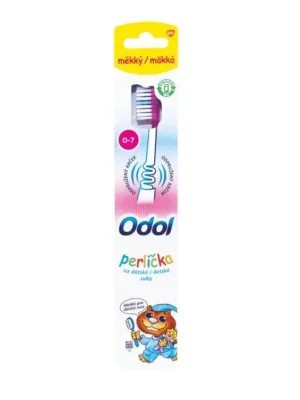 Odol zubní kartáček Perlička měkký mix barev 0-7 let Poslední Šance