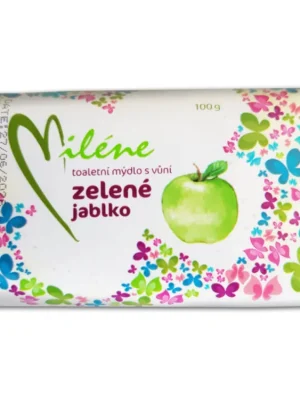 Miléne toaletní mýdlo 100 g Zelené jablko Horká Nabídka