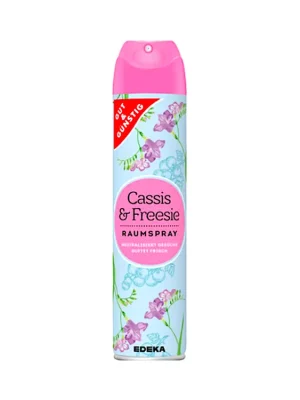 Gut & Günstig osvěžovač vzduchu sprej 300 ml Černý rybíz & Frézie Objednat Nyní