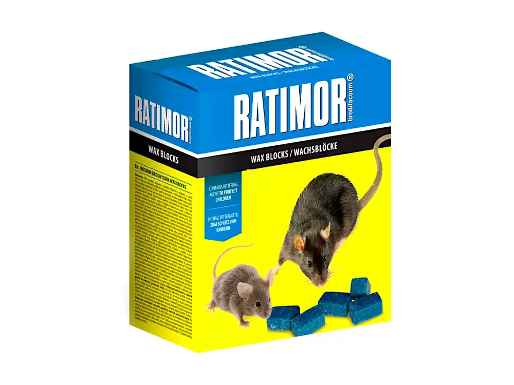 Ratimor brodifacoum Měkká návnada na hlodavce 150 g (EXP 9/25) Novinka