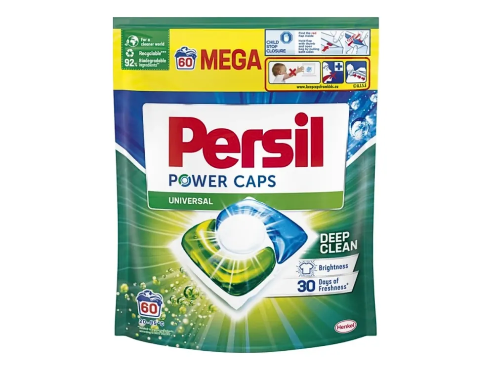 Persil Power Caps 60 ks Universal 840 g Časově Omezené