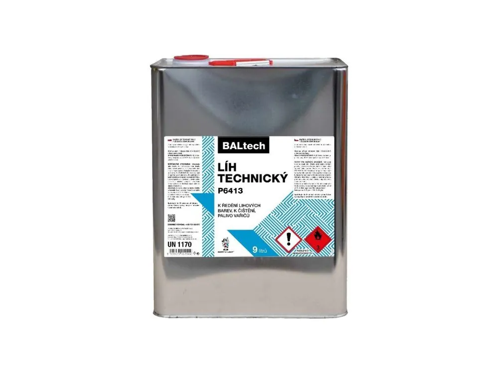 Baltech technický líh 9 l Aktuální