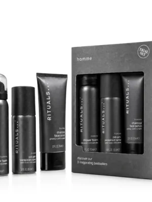 Rituals Homme antiperspirant 50 ml + Sprchová pěna 50 ml + Peeling na obličej 70 ml M Bezpečná Platba