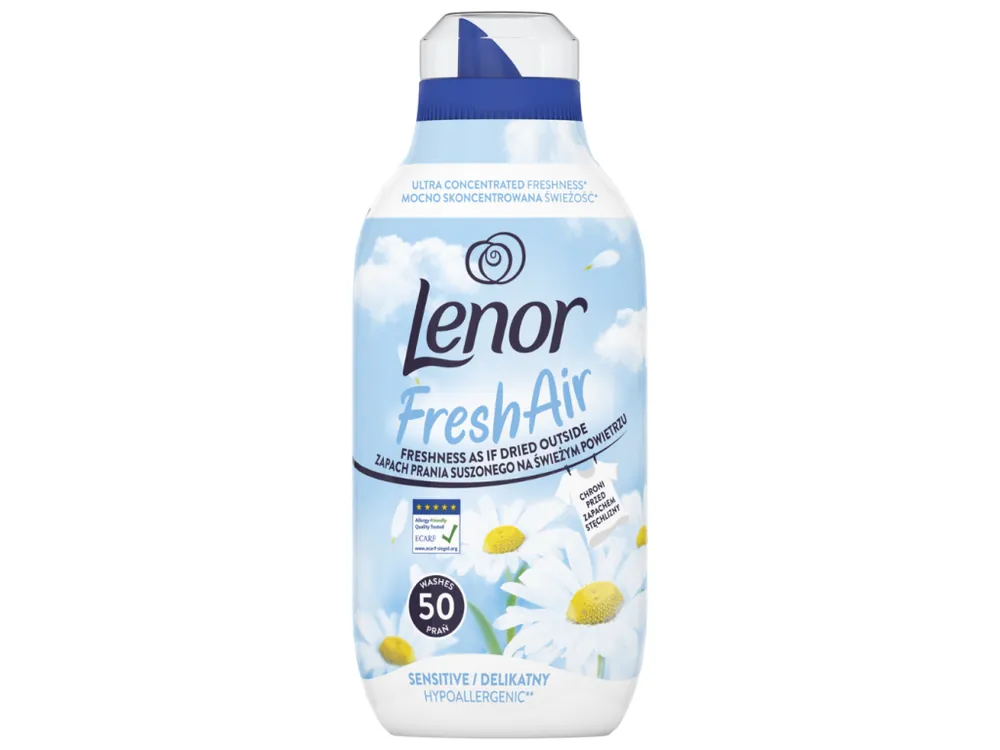 Lenor aviváž 50 pracích dávek Fresh Air Sensitive 700 ml Výprodej