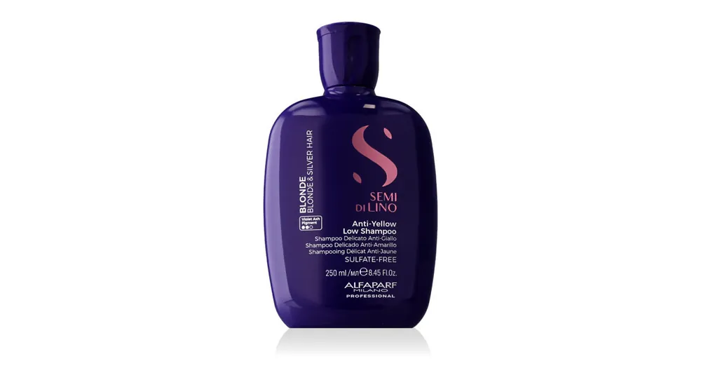 Must-Have Alfaparf Milano Semi Di Lino Blonde Intense Anti-Yellow Low Shampoo 250 ml