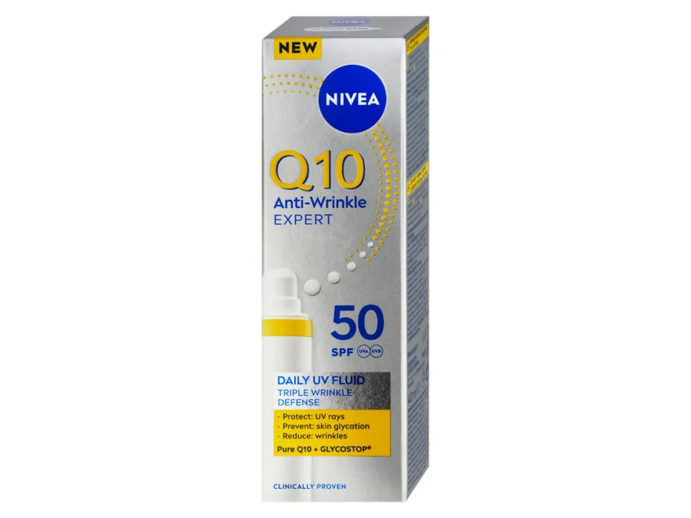 Doprava Zdarma Nivea fluid proti vráskám 40 ml Q10 Anti-Wrinkle Expert SPF 50