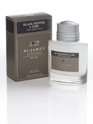 St James of London Black Pepper & Lime, gel po holení 100 ml Víkendová Akce