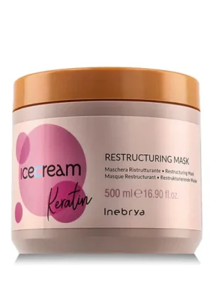 Inebrya Ice Cream Keratin Restructuring Mask 500 ml Bezpečná Platba