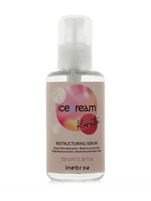 Inebrya Ice Cream Keratin Restructuring Serum 100 ml Dokud Zásoby Vydrží