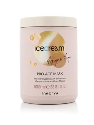 Inebrya Ice Cream Argan Age Pro-Age Mask 1000 ml Víkendová Akce