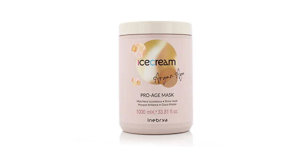Inebrya Ice Cream Argan Age Pro-Age Mask 1000 ml Víkendová Akce