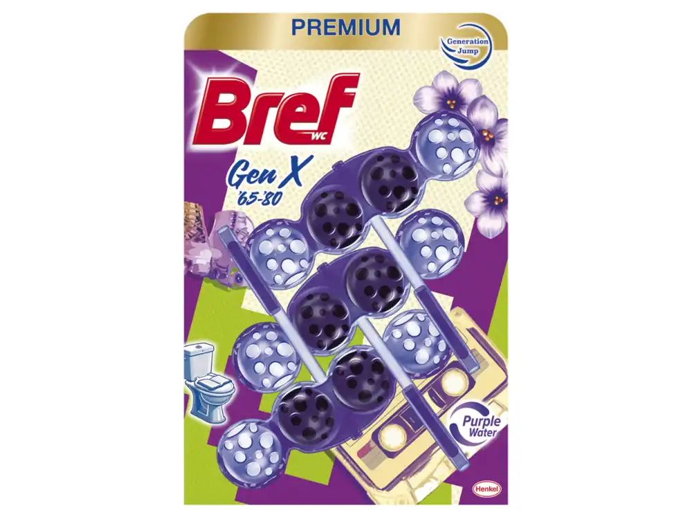 Odeslání Ihned Bref WC blok Color Aktiv 3 ks (3x50g) Gen X