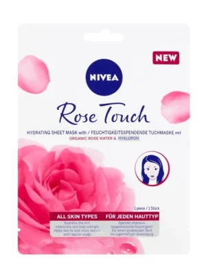 Nivea pleťová maska textilní 1 ks Rose Touch Cenová Bomba