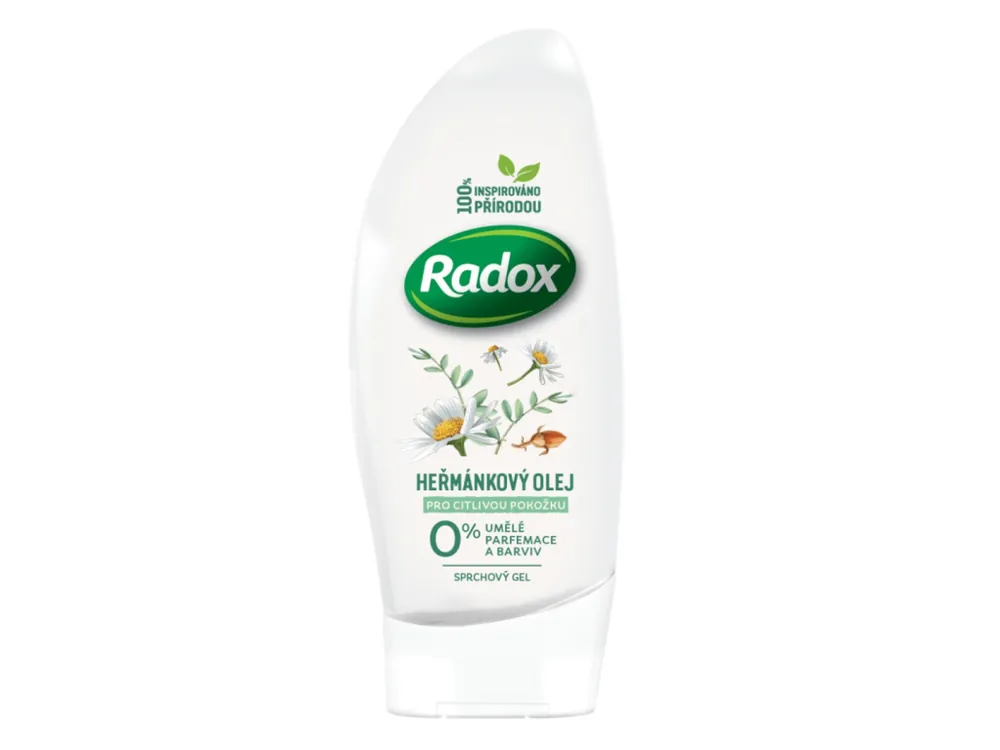 Přímo Od Výrobce Radox sprchový gel 250 ml Heřmánkový olej