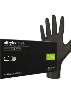 Nejlepší Cena Mercator nitrilové rukavice 100 ks vel. S černé