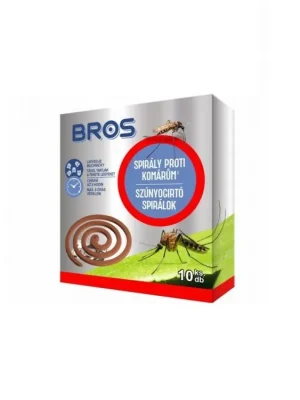 Bros spirály proti komárům 10 ks Výprodej