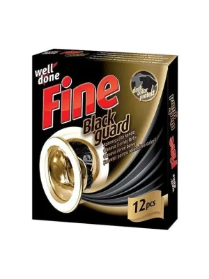 Nízká Cena Well Done Fine Black Guard ubrousky na praní pro obnovu černé barvy 12 ks