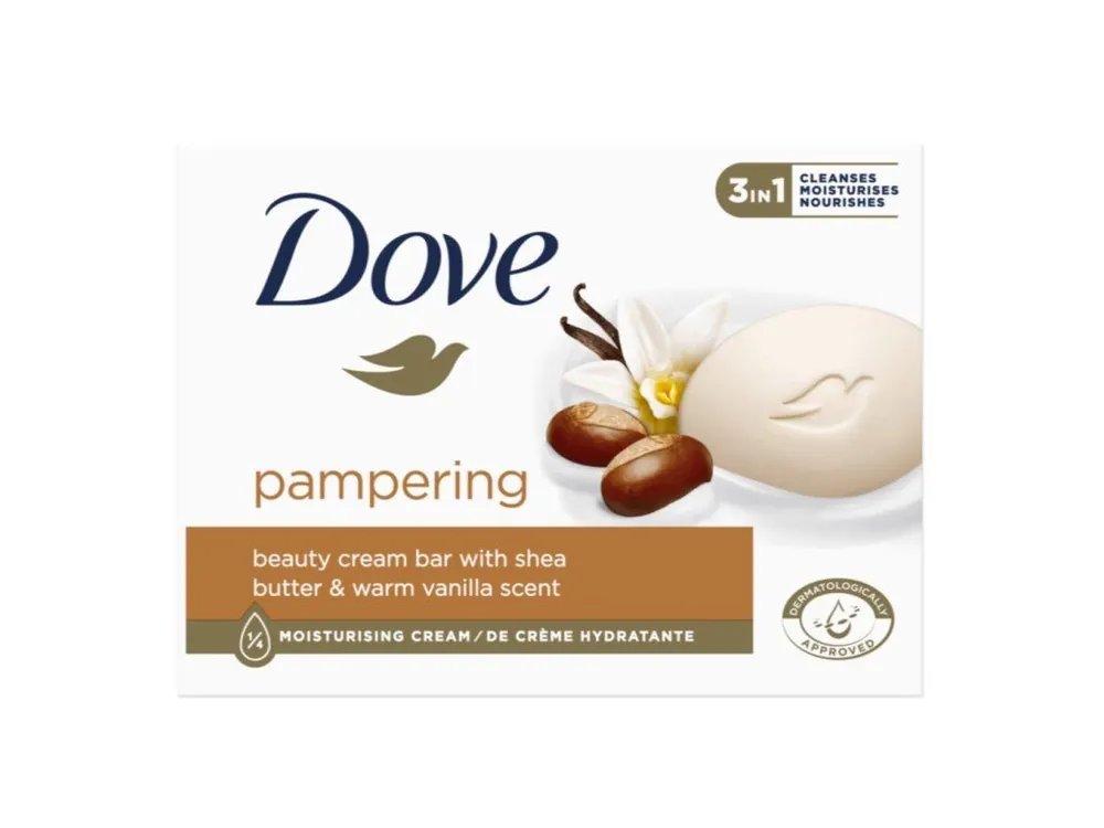 Dove toaletní mýdlo 90 g Pampering Bambucké máslo Super Cena