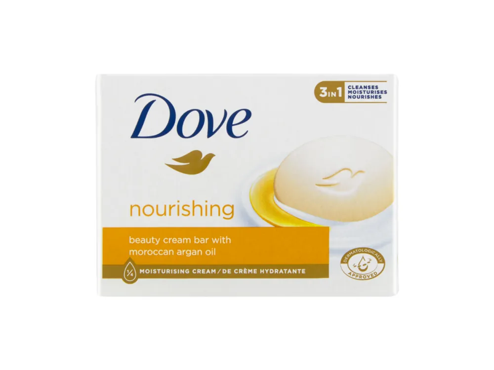 Dove toaletní mýdlo 90 g Nourishing Argan Oil Super Cena