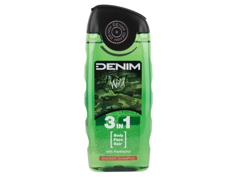 Denim sprchový gel 250 ml Wild Výprodej
