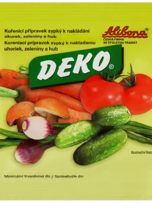 Dokud Zásoby Vydrží Alibona Deko 100 g k nakládání okurek, hub, zeleniny