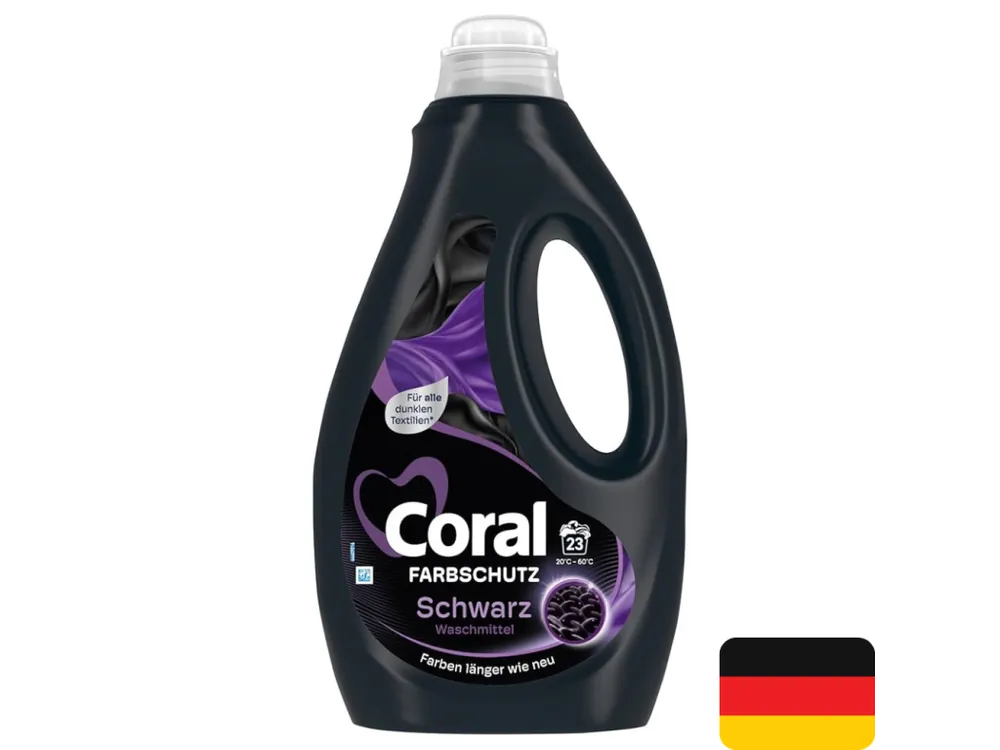 Coral prací gel 23 dávek Schwarz 1,15 l Top Prodej